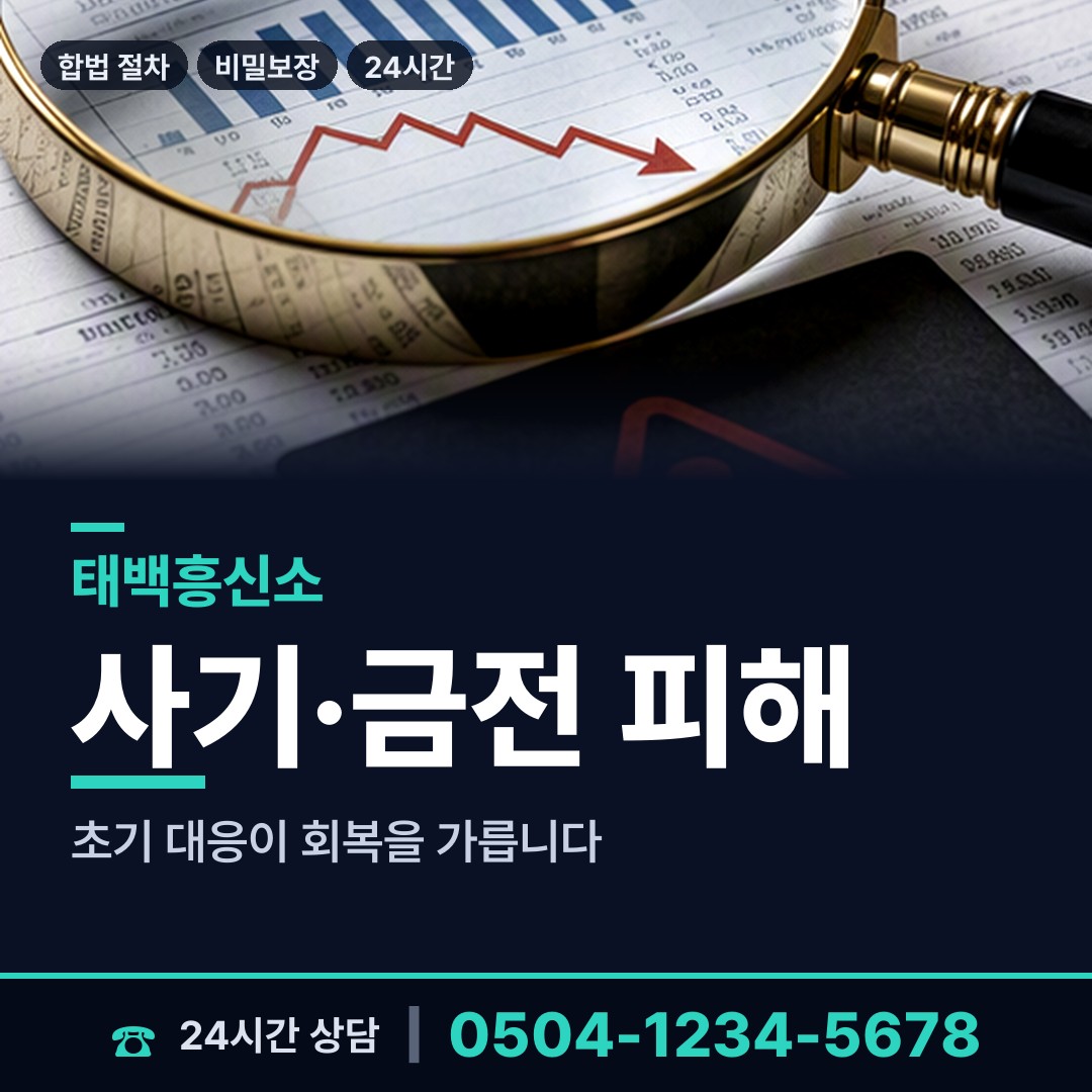 태백 황지동 흥신소의뢰 상담 안내